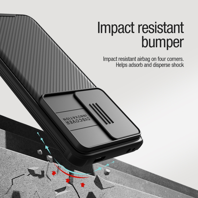 Nillkin CamShield PRO Magnetic Zadní Kryt pro Poco F5 Pro 5G Black