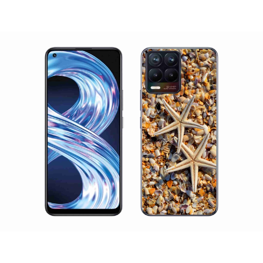 Gelový kryt mmCase na Realme 8 Pro - mořské hvězdice