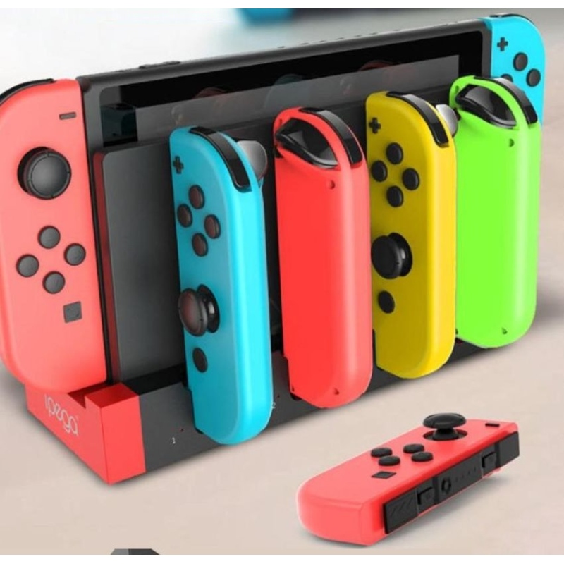 iPega 9186 Charger Dock pro N-Switch a Joy-con Black/Red