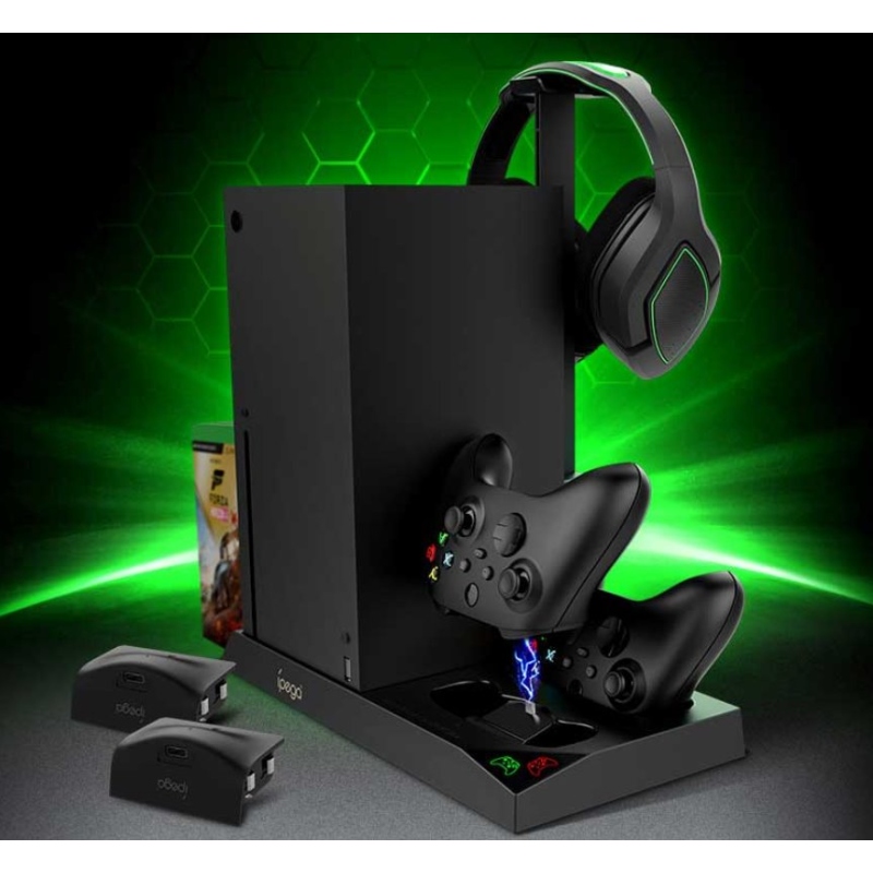 iPega XBX013 Multifunkční Nabíjecí stojan pro Xbox