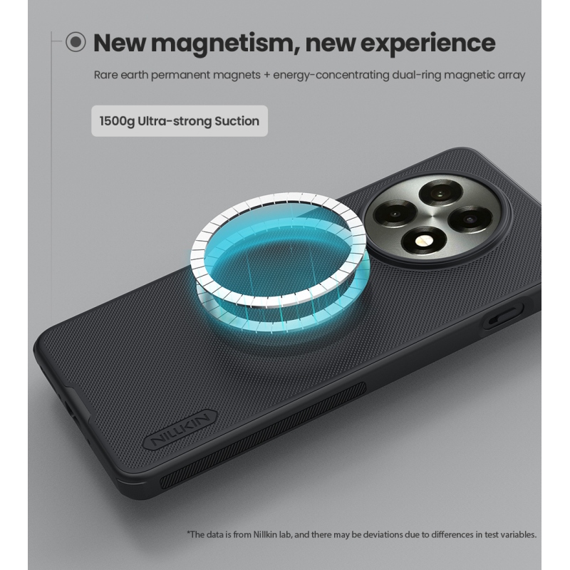 Nillkin Super Frosted PRO Magnetic Zadní Kryt pro OnePlus 13R Black