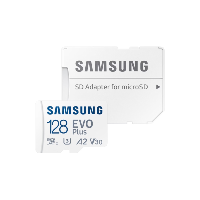 microSDXC 128GB EVO Plus Samsung Class 10 vč. Adapteru