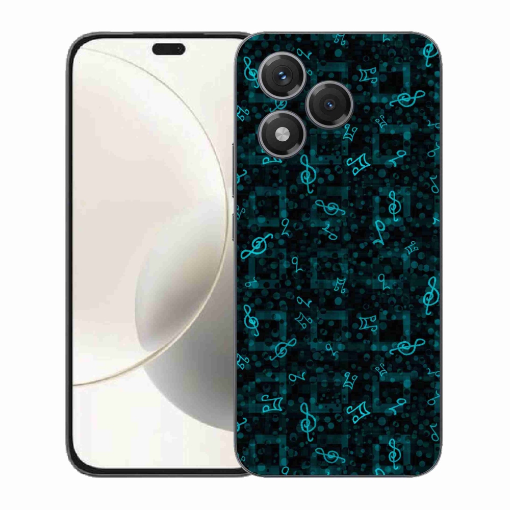 Gelový kryt mmCase na Honor 400 Lite - noty 1