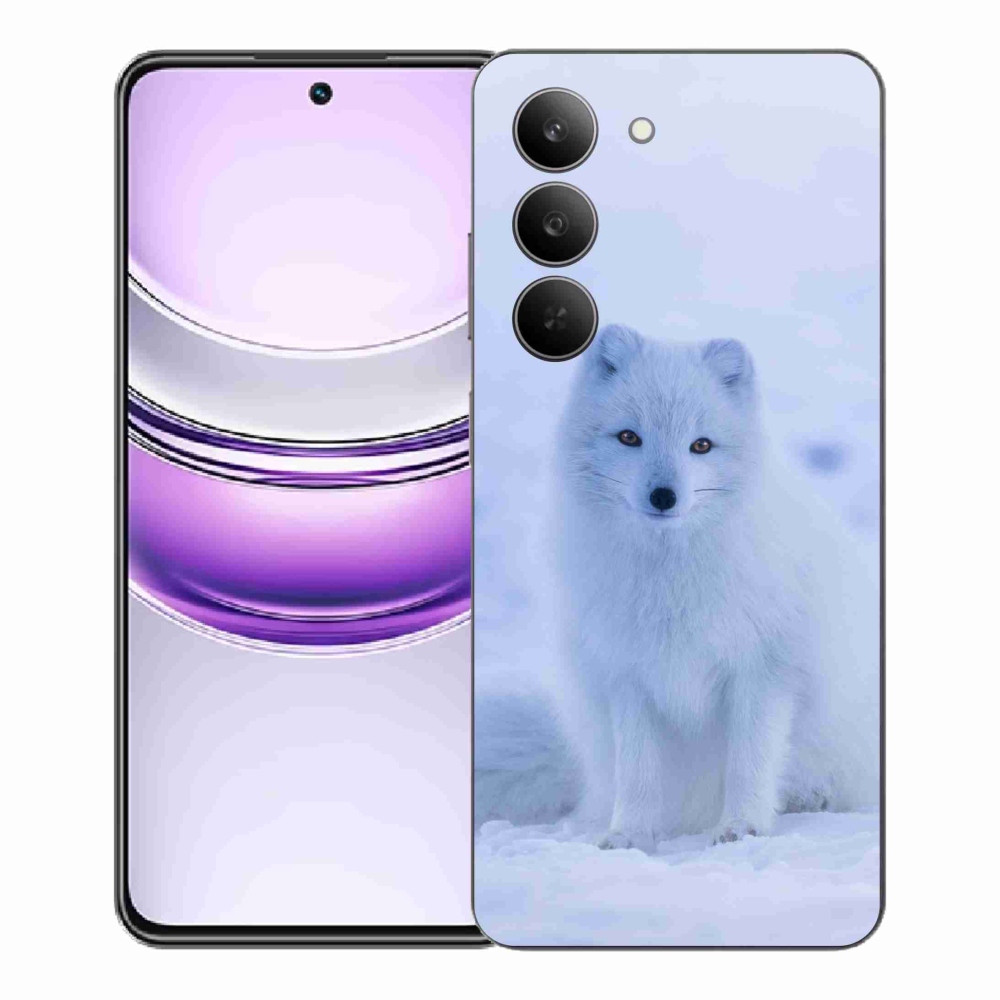 Gelový kryt mmCase na Realme 14x 5G - polární liška