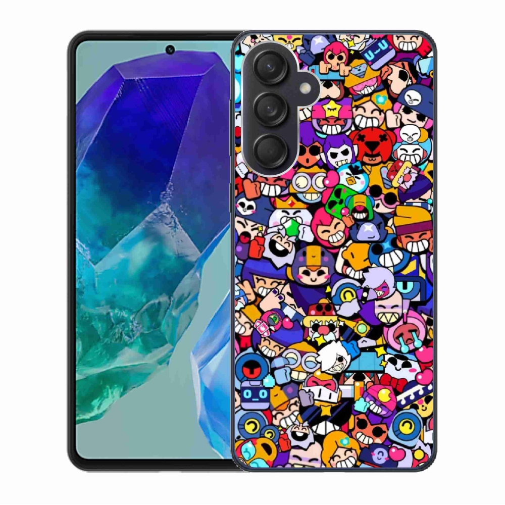 Gelový kryt mmCase na Samsung Galaxy M55 5G - brawl stars 2