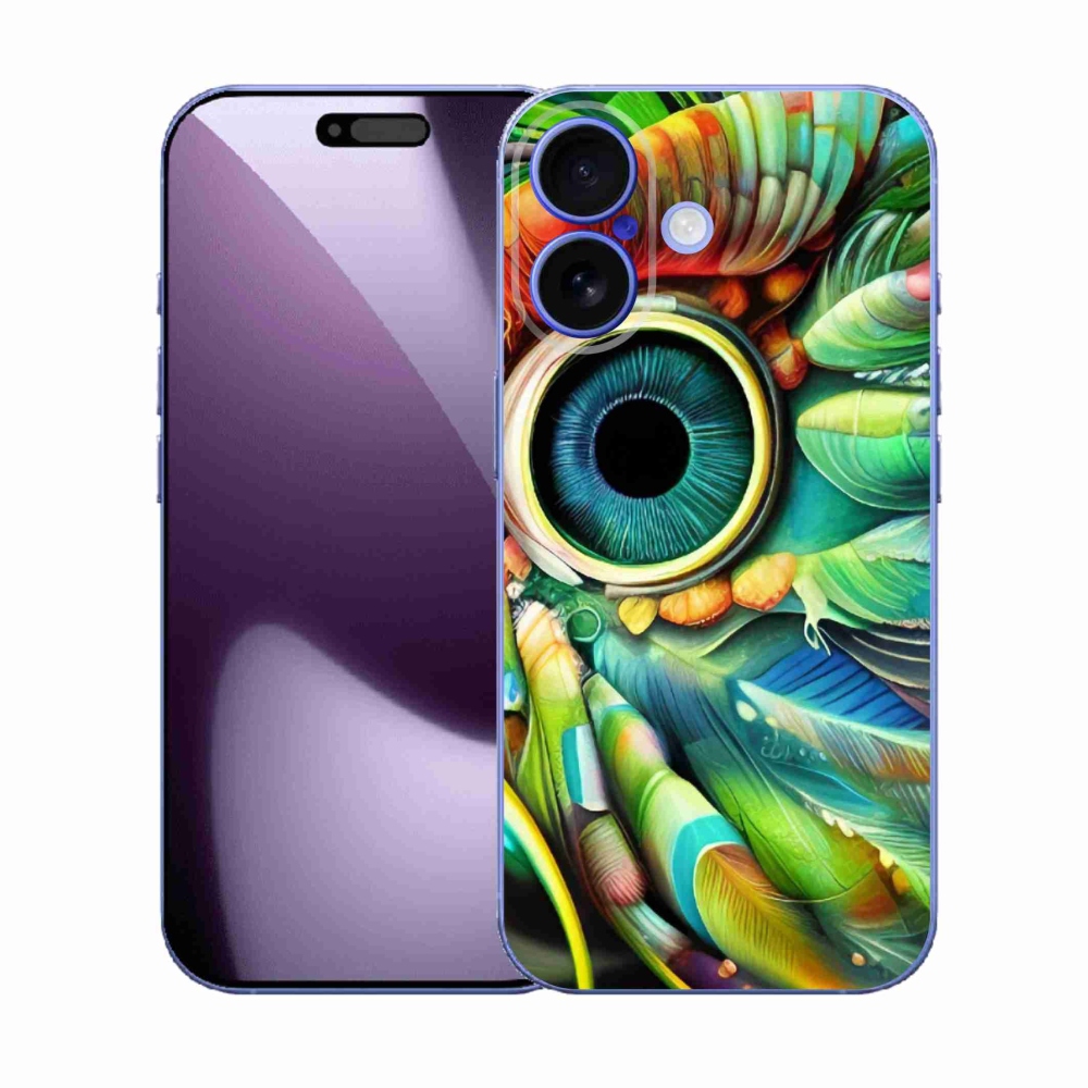 Gelový kryt mmCase na iPhone 17 - abstraktní motiv 18