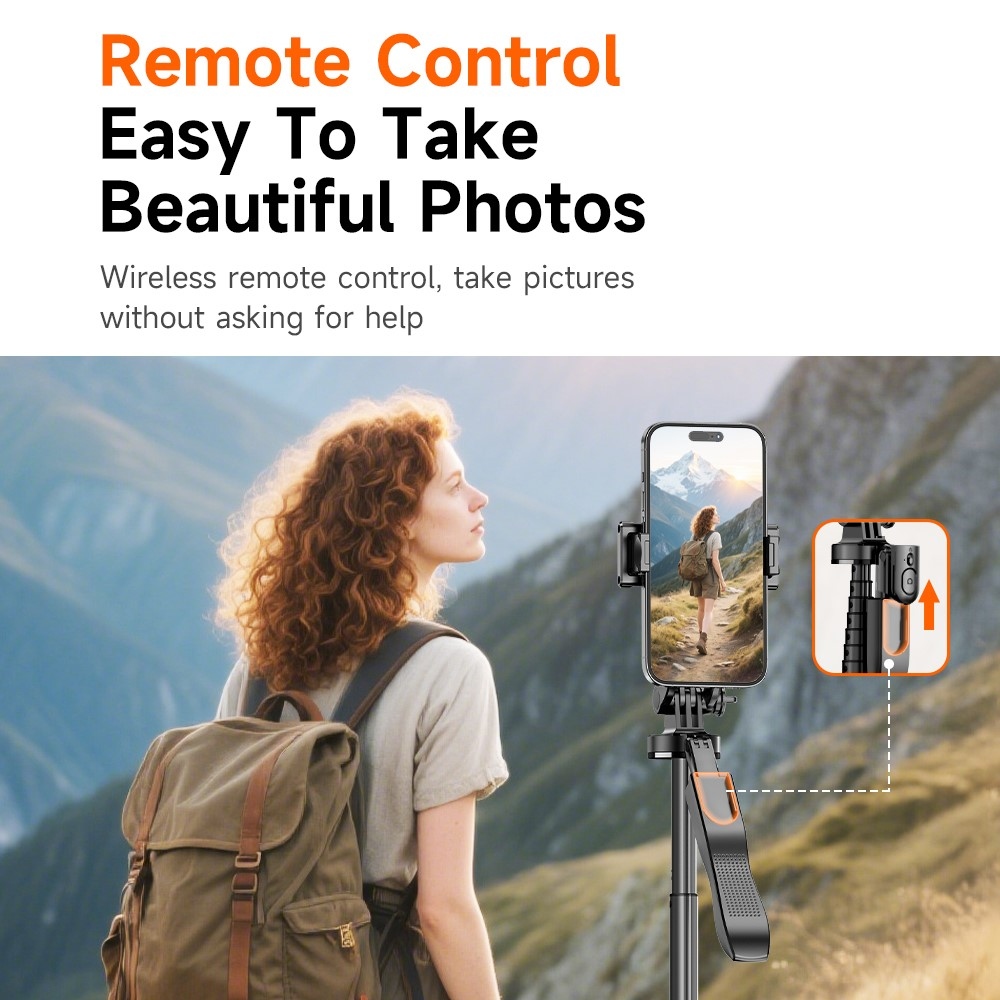 Teleskopická selfie tyč L16-TT se stativem 1,8 m s dálkovým ovládáním