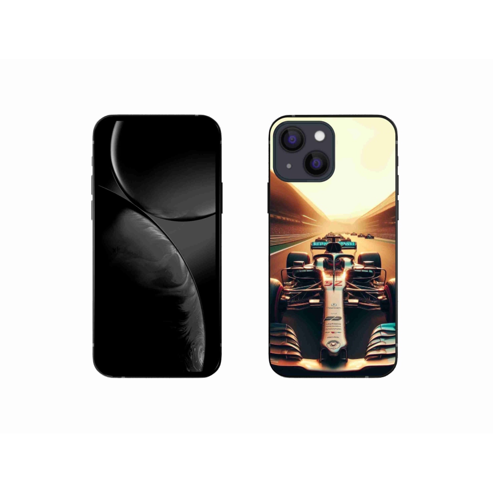 Gelový kryt mmCase na iPhone 13 mini 5.4 - formule 1
