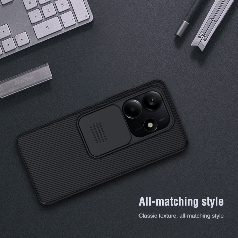 Nillkin CamShield Zadní Kryt pro Xiaomi Redmi Note 14 5G Black