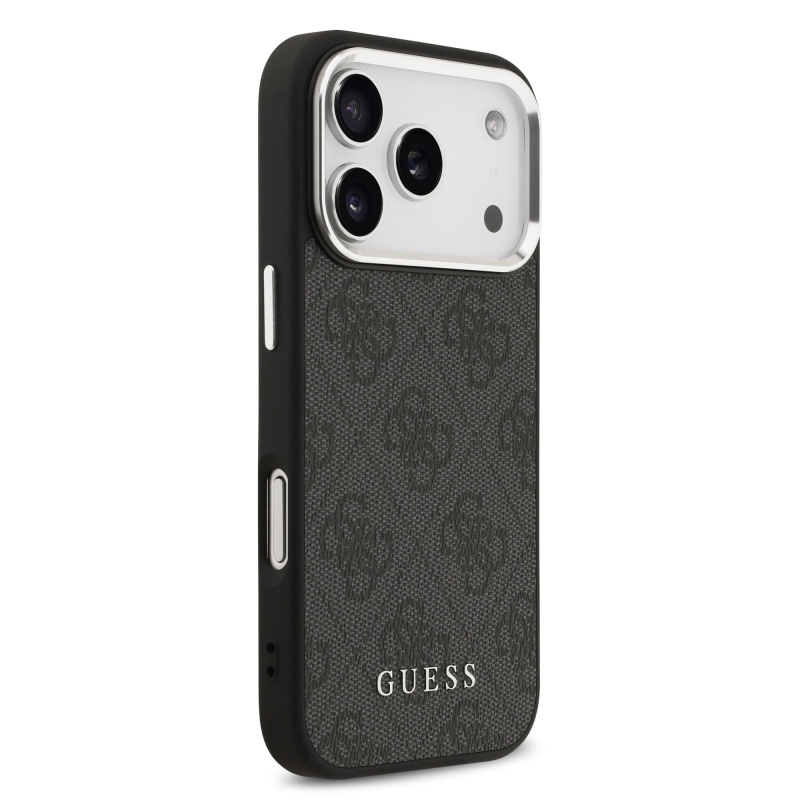 Guess 4G MagSafe Zadní Kryt pro iPhone 17 Pro Black