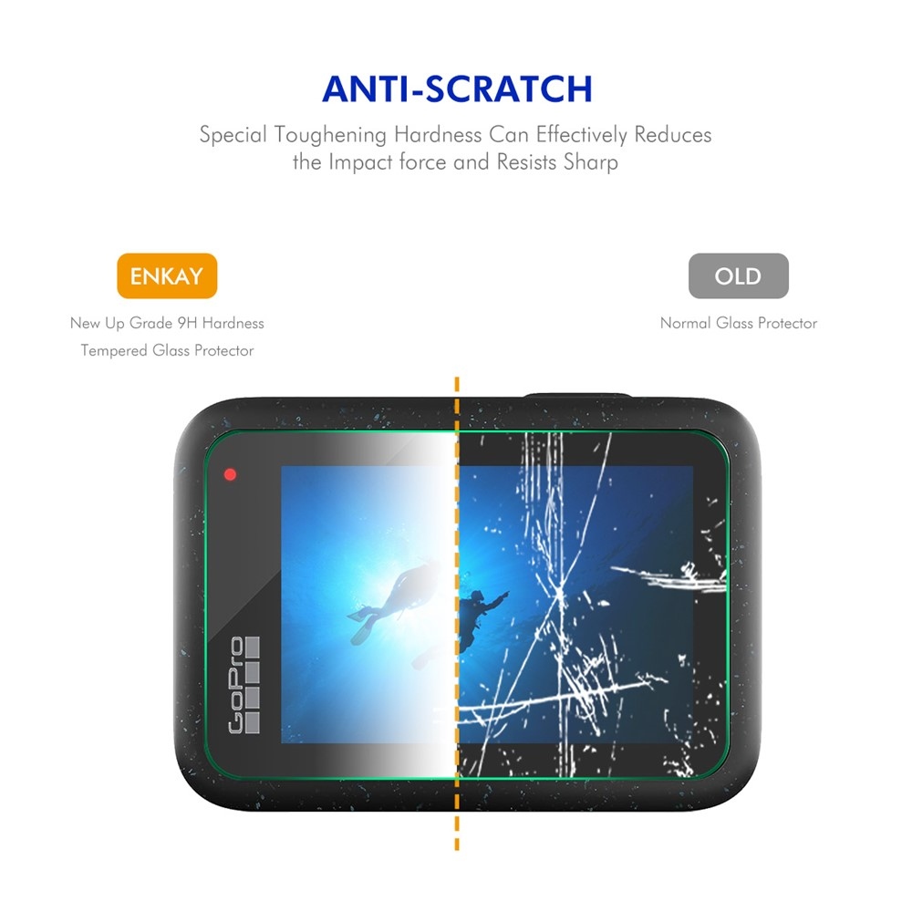 Ochranné tvrzené sklo na objektiv a displej pro GoPro HERO13 (3 ks)