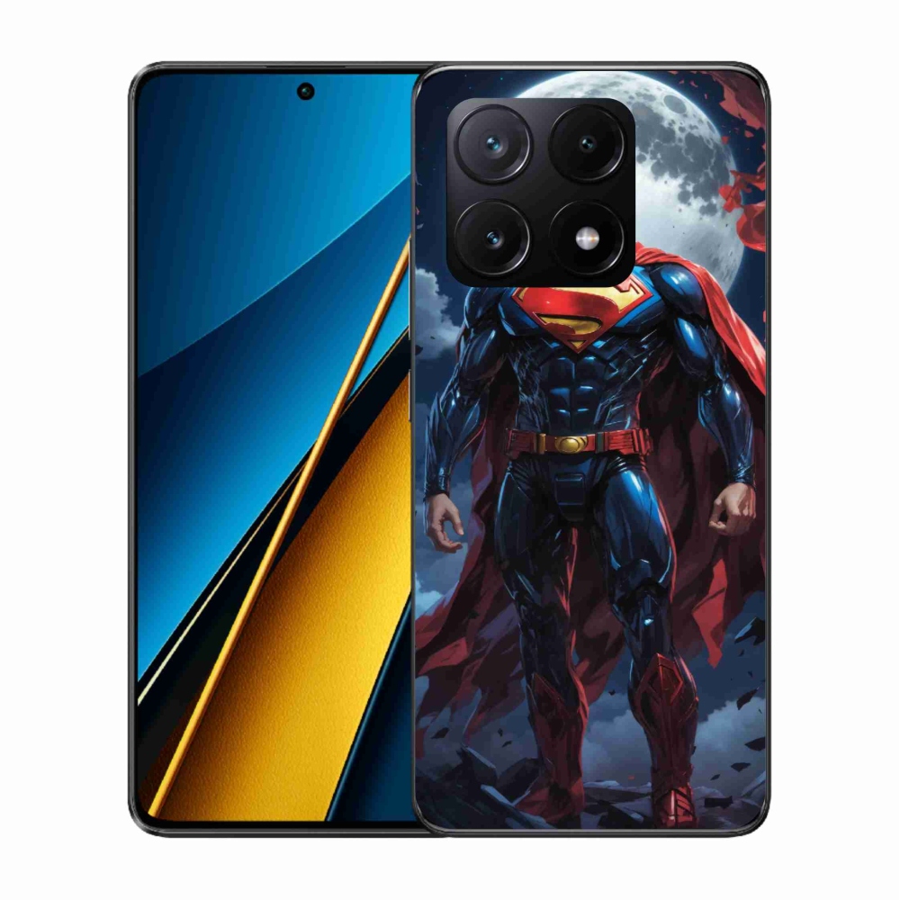 Gelový kryt mmCase na Xiaomi Poco X6 Pro 5G - superman