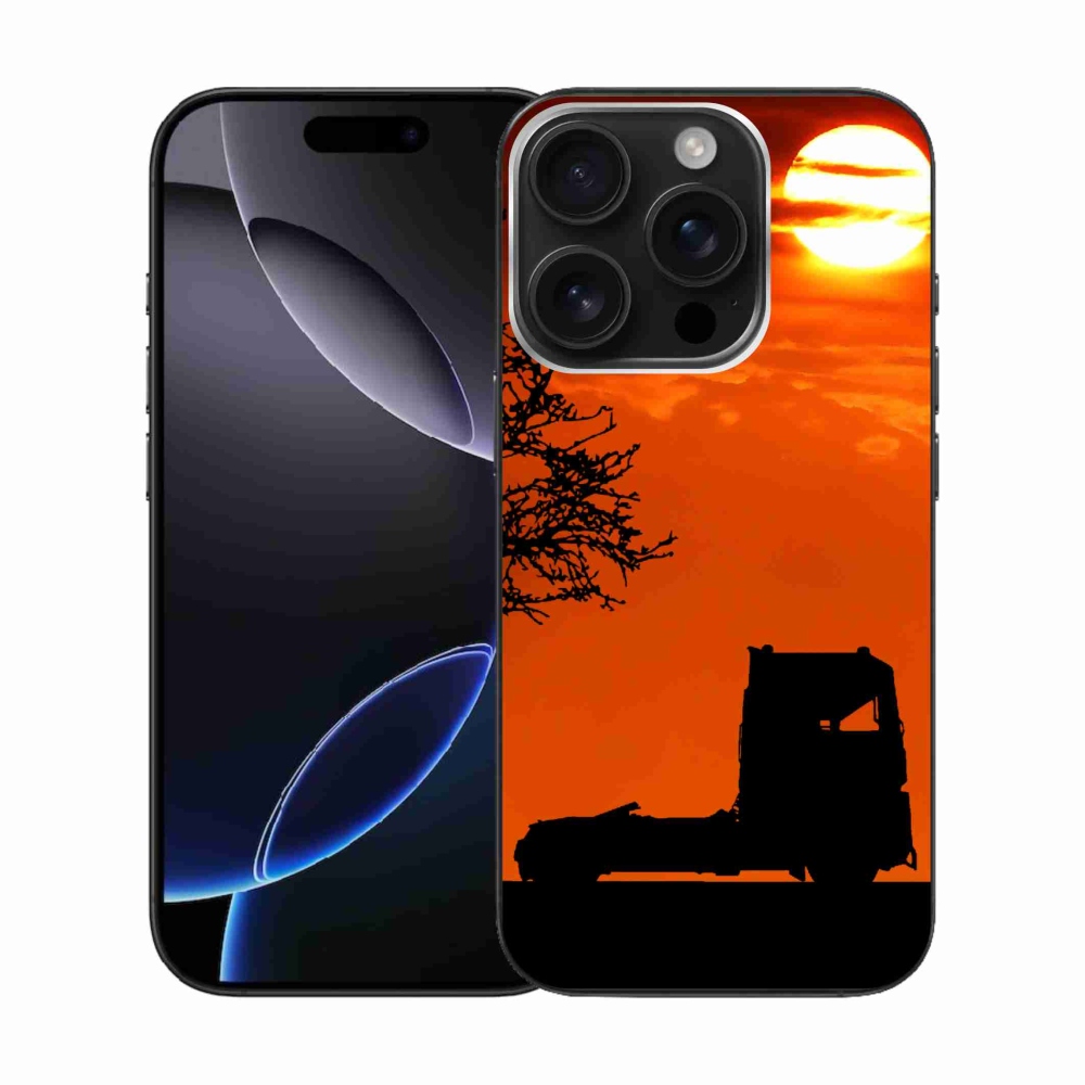 Gelový kryt mmCase na iPhone 16 Pro - kamion 3