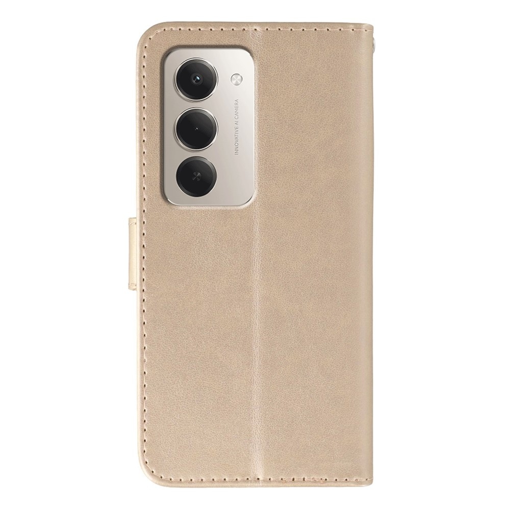 Clots knížkové pouzdro na Xiaomi Redmi 15 5G - růžovozlaté
