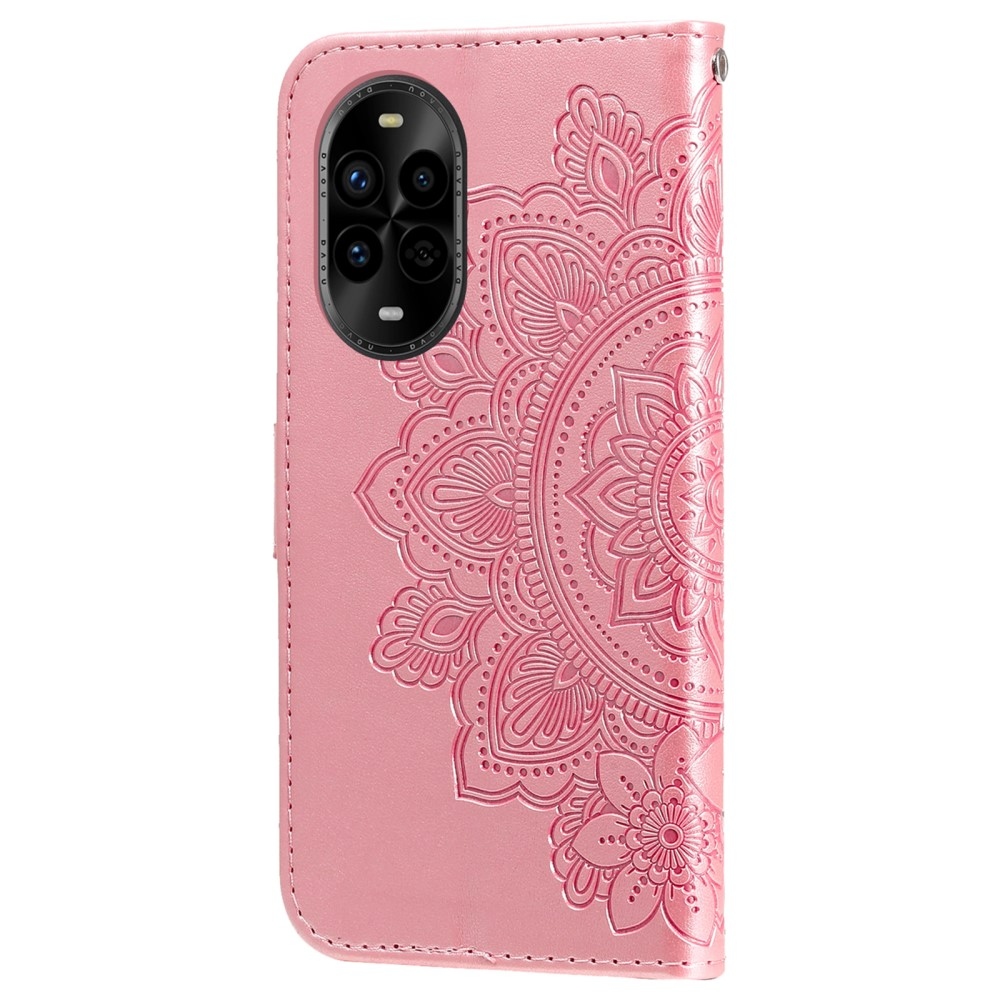 Mandala knížkové pouzdro na Huawei Nova 13 Pro 5G - růžové