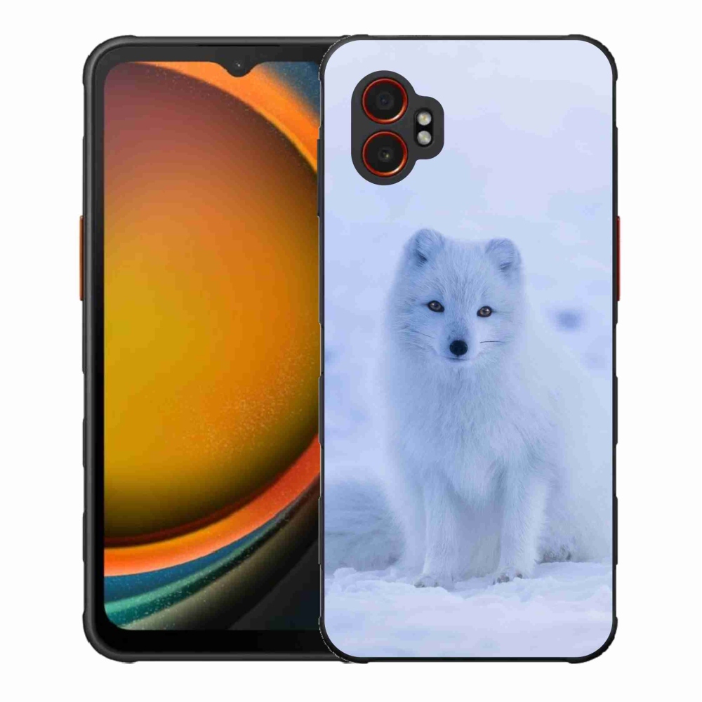 Gelový kryt mmCase na Samsung Galaxy Xcover 7 Pro - polární liška