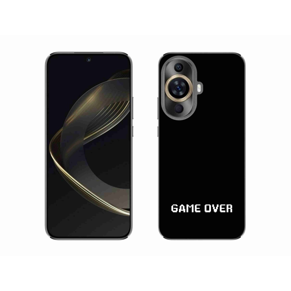 Gelový kryt mmCase na Huawei Nova 11 - game over černé pozadí