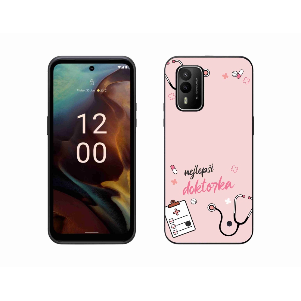 Gelový kryt mmCase na Nokia XR21 - nejlepší doktorka