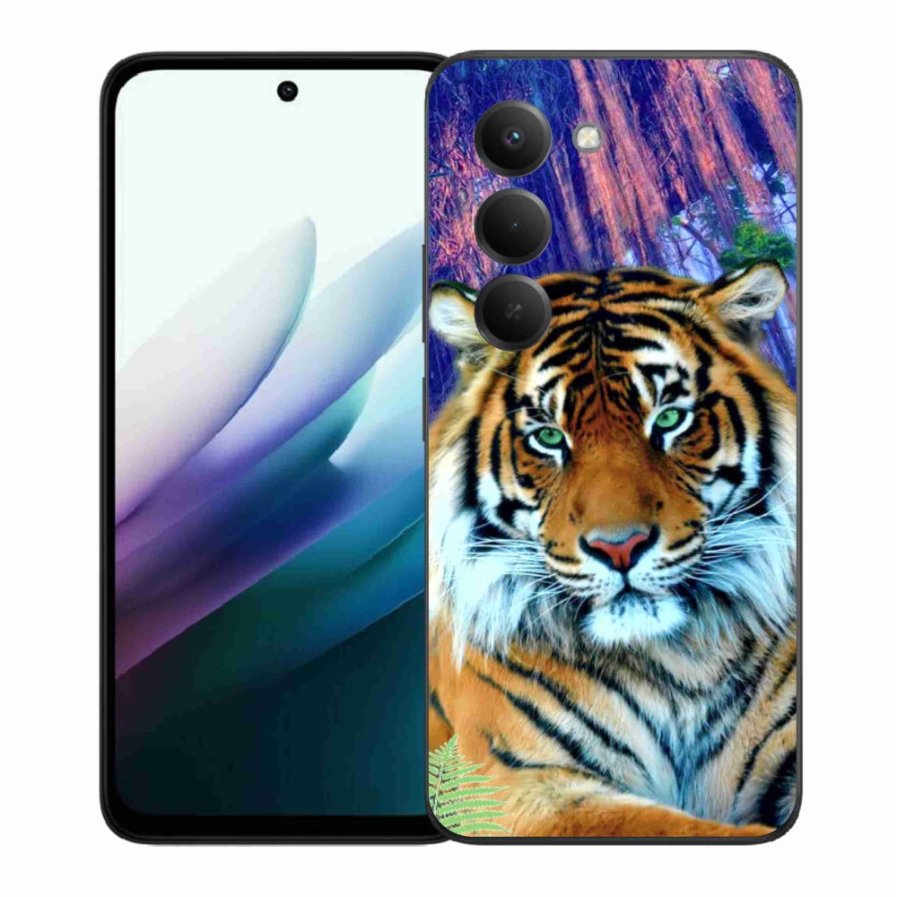 Gelový kryt mmCase na Xiaomi Redmi 15 4G/5G (171mm) - tygr