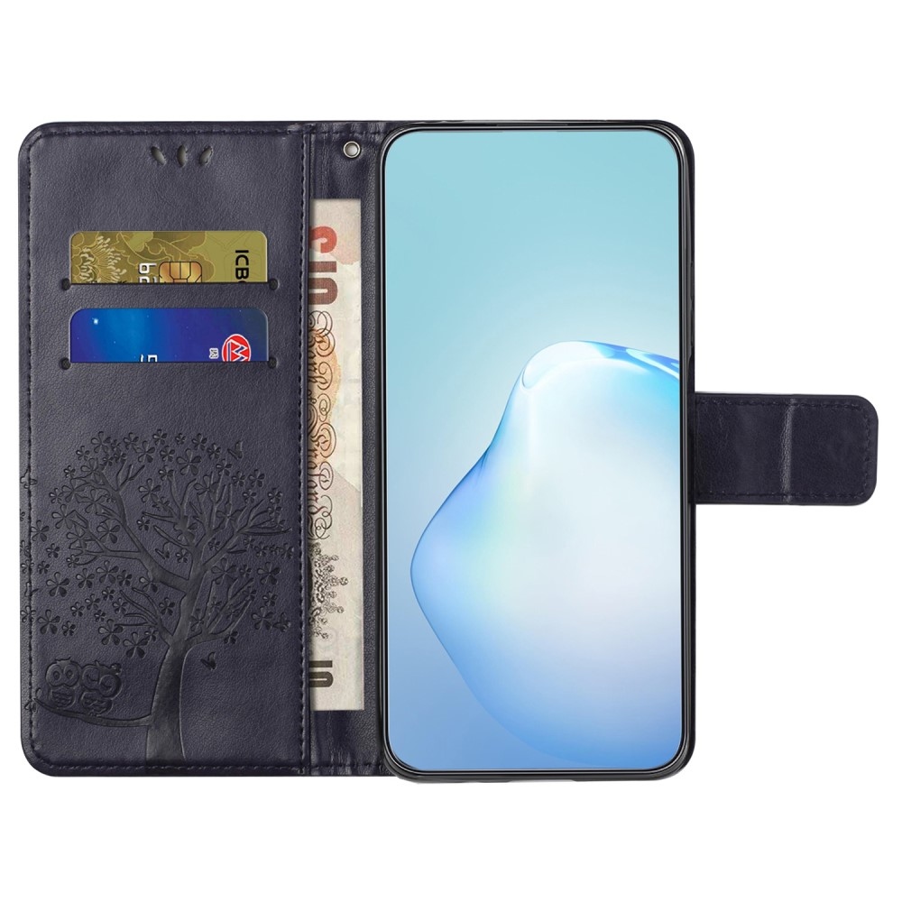 Tree knížkové pouzdro na Xiaomi Redmi 12 4G/5G - tmavěfialové