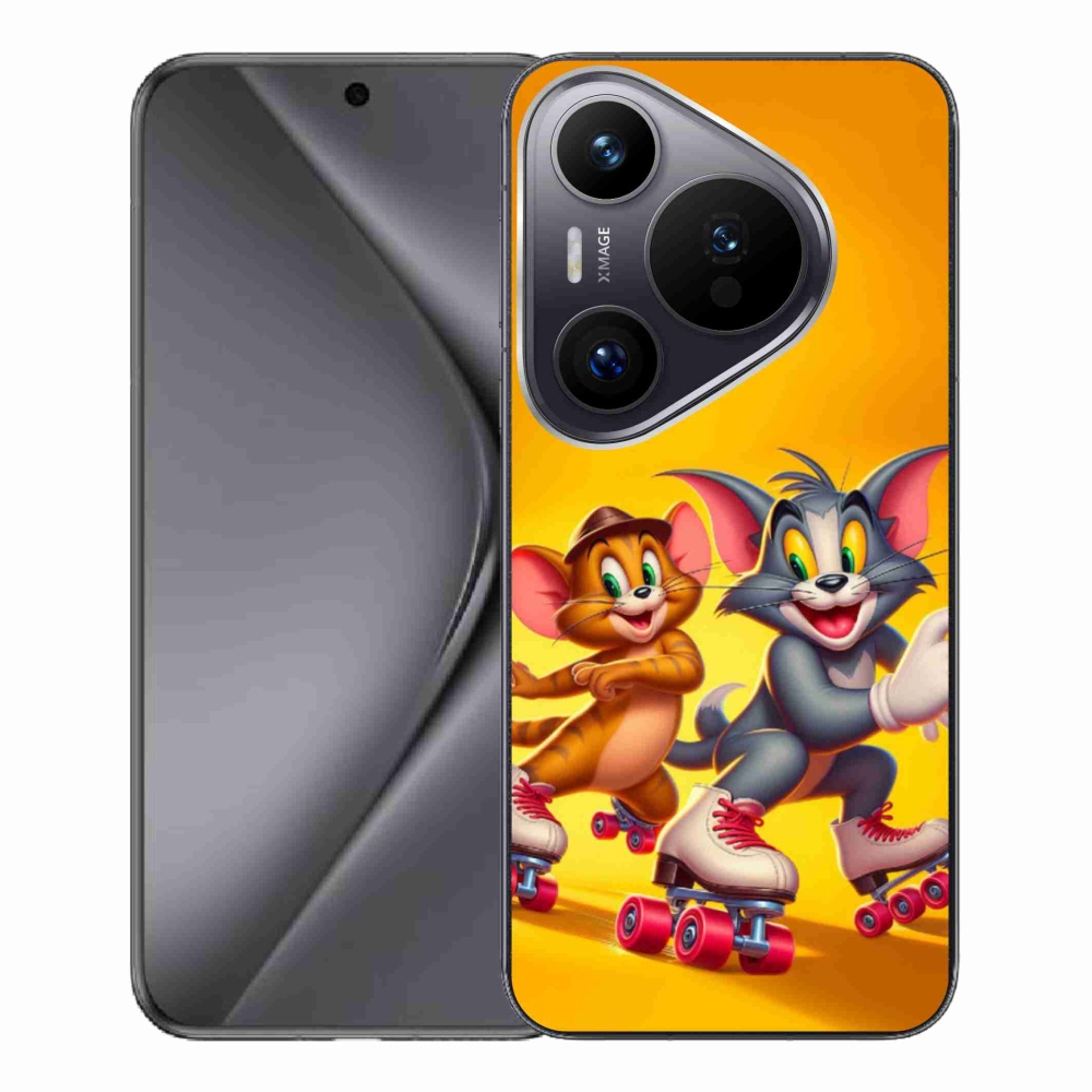Gelový kryt mmCase na Huawei Pura 70 Pro - tom a jerry