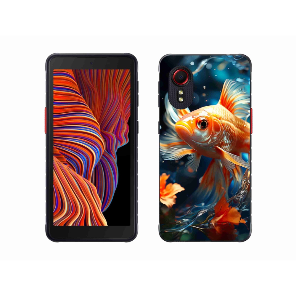 Gelový kryt mmCase na Samsung Galaxy Xcover 5 - rybka