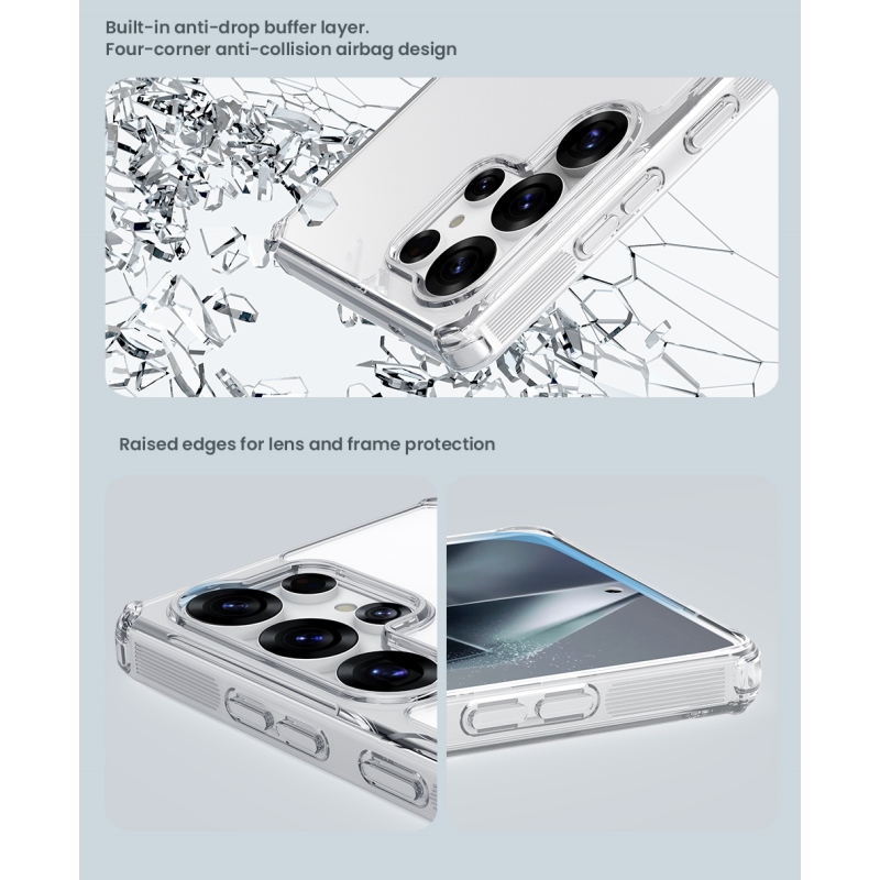Nillkin Nature TPU PRO Kryt pro Samsung Galaxy S25 Ultra Transparent