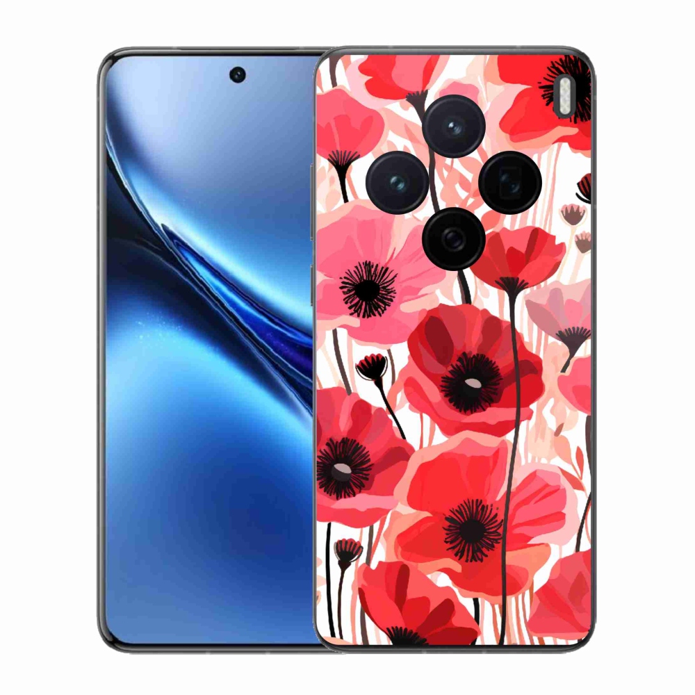 Gelový kryt mmCase na Vivo X200 5G - vlčí mák 1