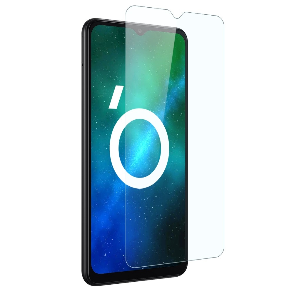 NORTHJO průhledný gelový obal + tvrzené sklo na Samsung Galaxy A13 5G/A04s 4G (164.7 x 76.7 x 9.1 mm) - průhledný