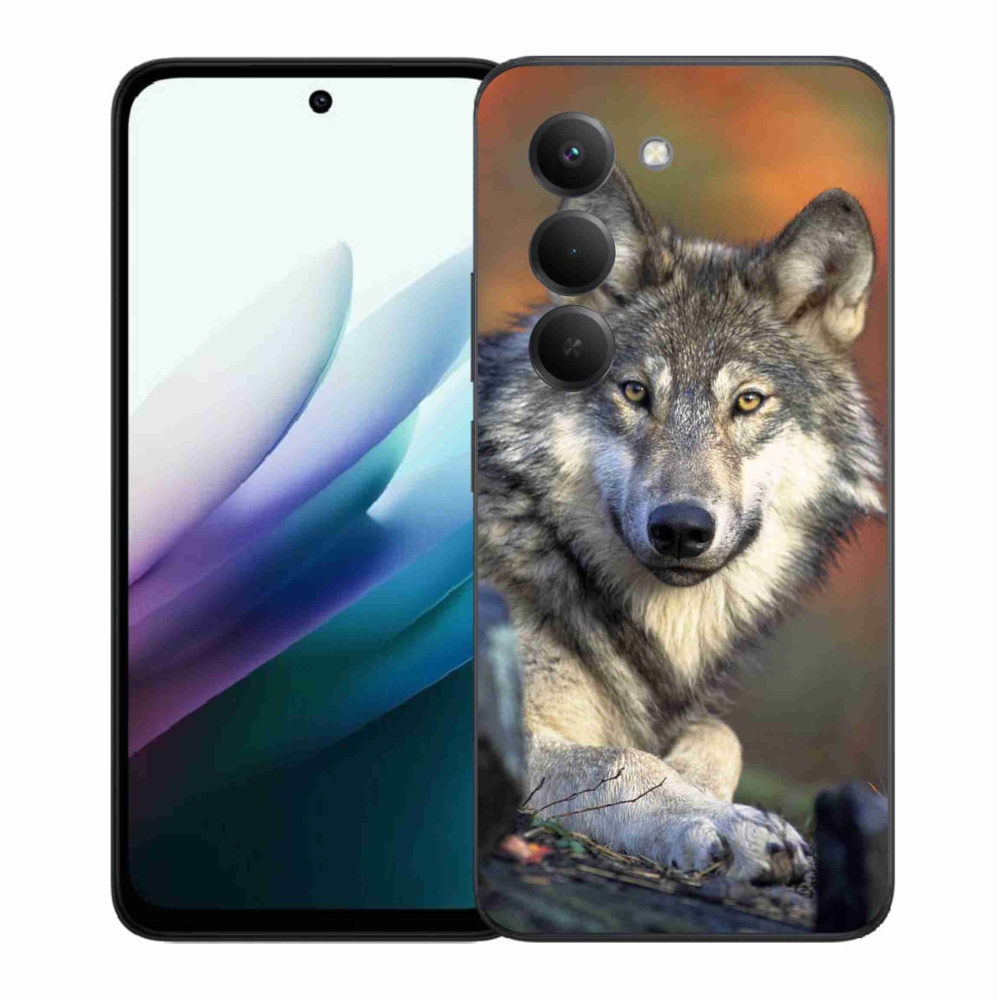 Gelový kryt mmCase na Xiaomi Redmi 15 4G/5G (171mm) - vlk