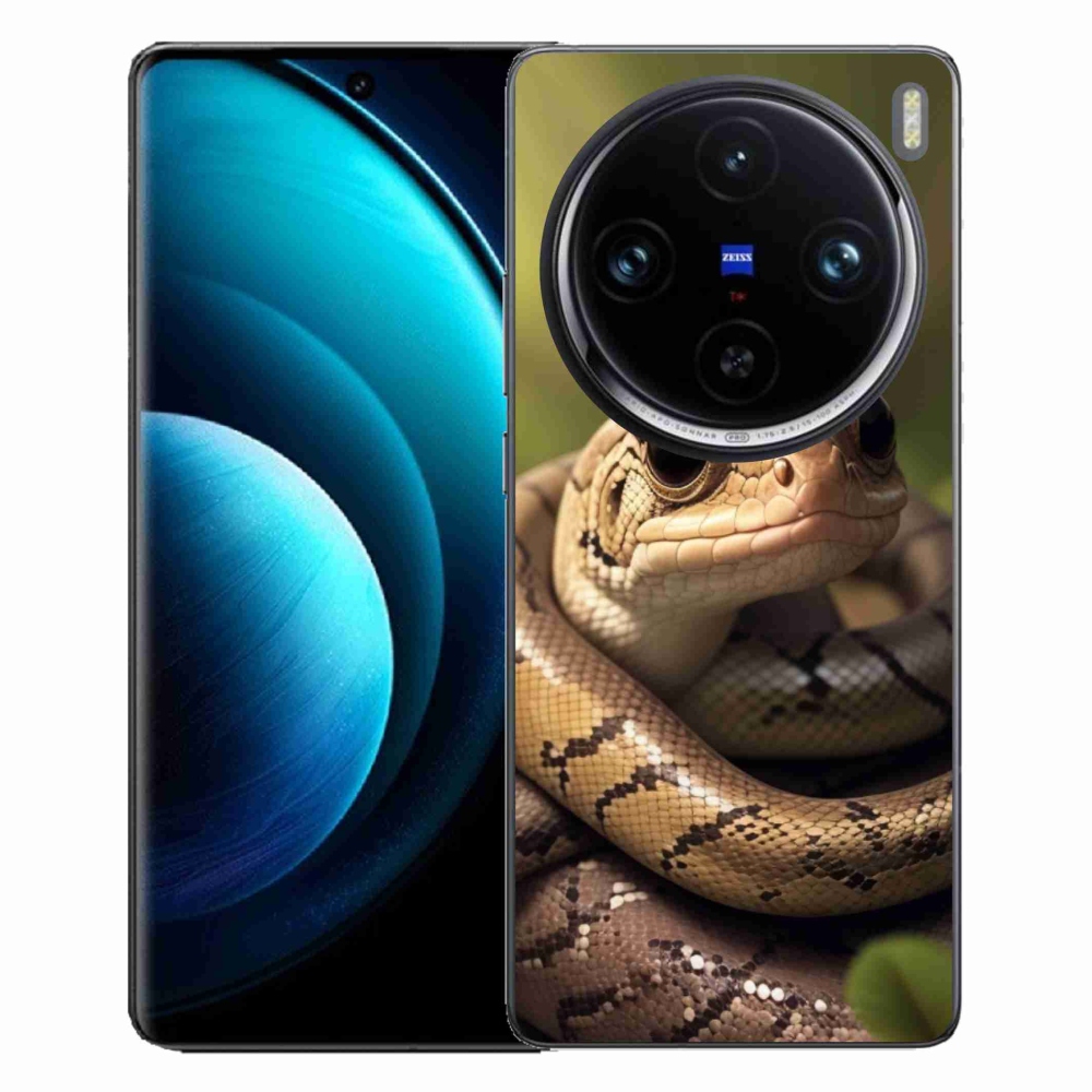 Gelový kryt mmCase na Vivo X100 Pro 5G - had 1