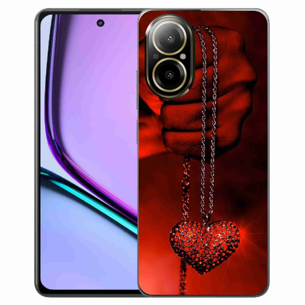 Gelový kryt mmCase na Realme C67 - náhrdelník