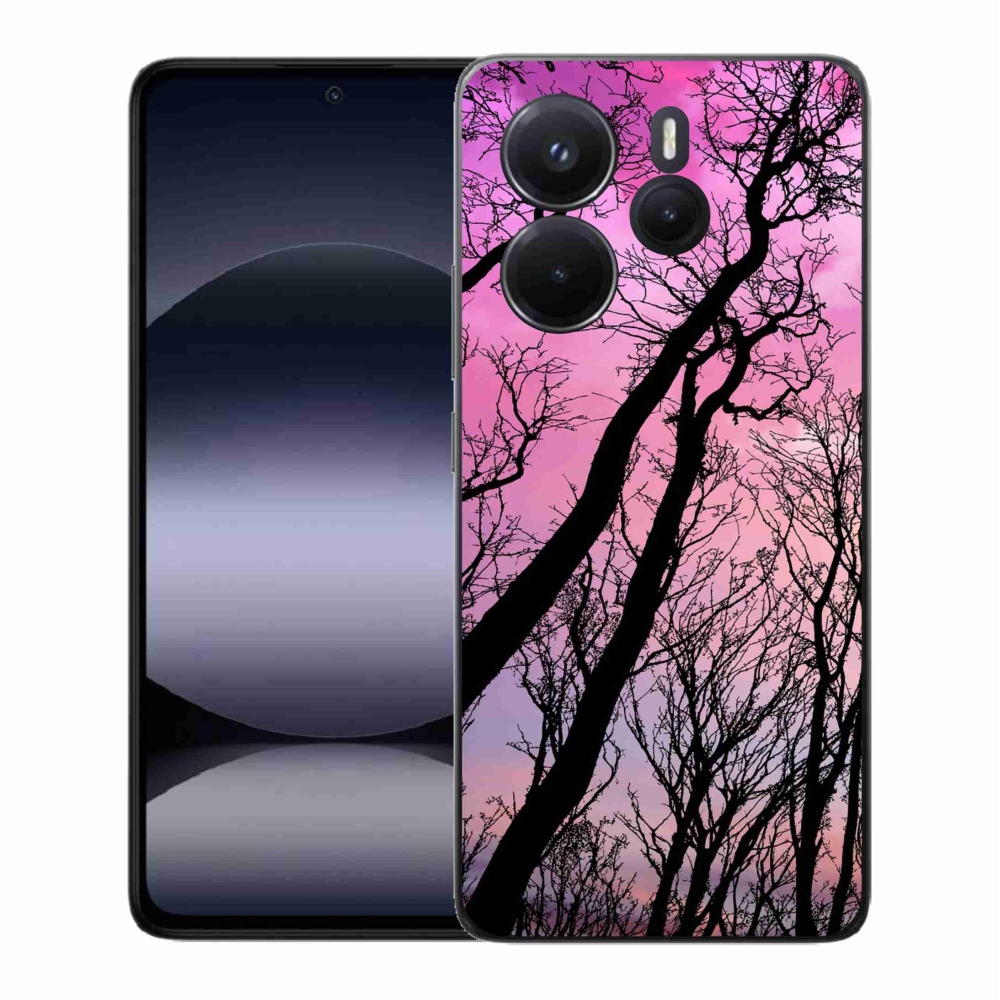 Gelový kryt mmCase na Xiaomi Redmi Note 14 - opadané stromy
