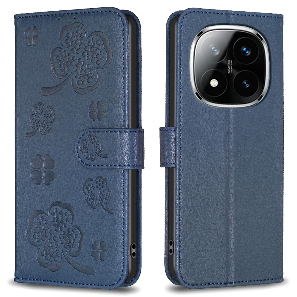 Clover knížkové pouzdro na Xiaomi Redmi Note 14 Pro - modré