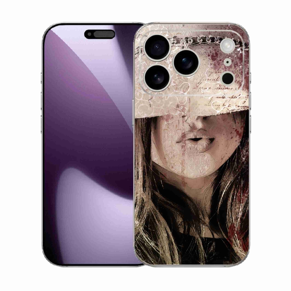 Gelový kryt mmCase na iPhone 17 Pro - dívka