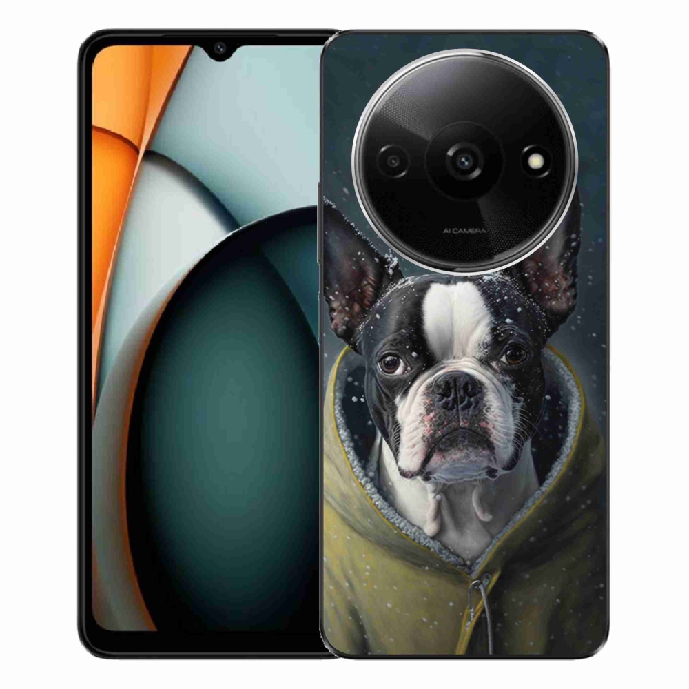 Gelový kryt mmCase na Xiaomi Redmi A3 - buldoček