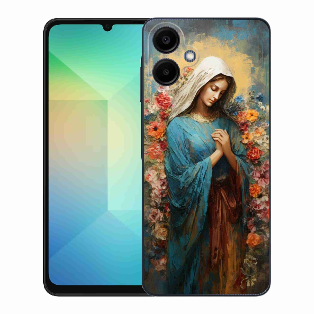 Gelový kryt mmCase na Samsung Galaxy A06 4G - svatá žena