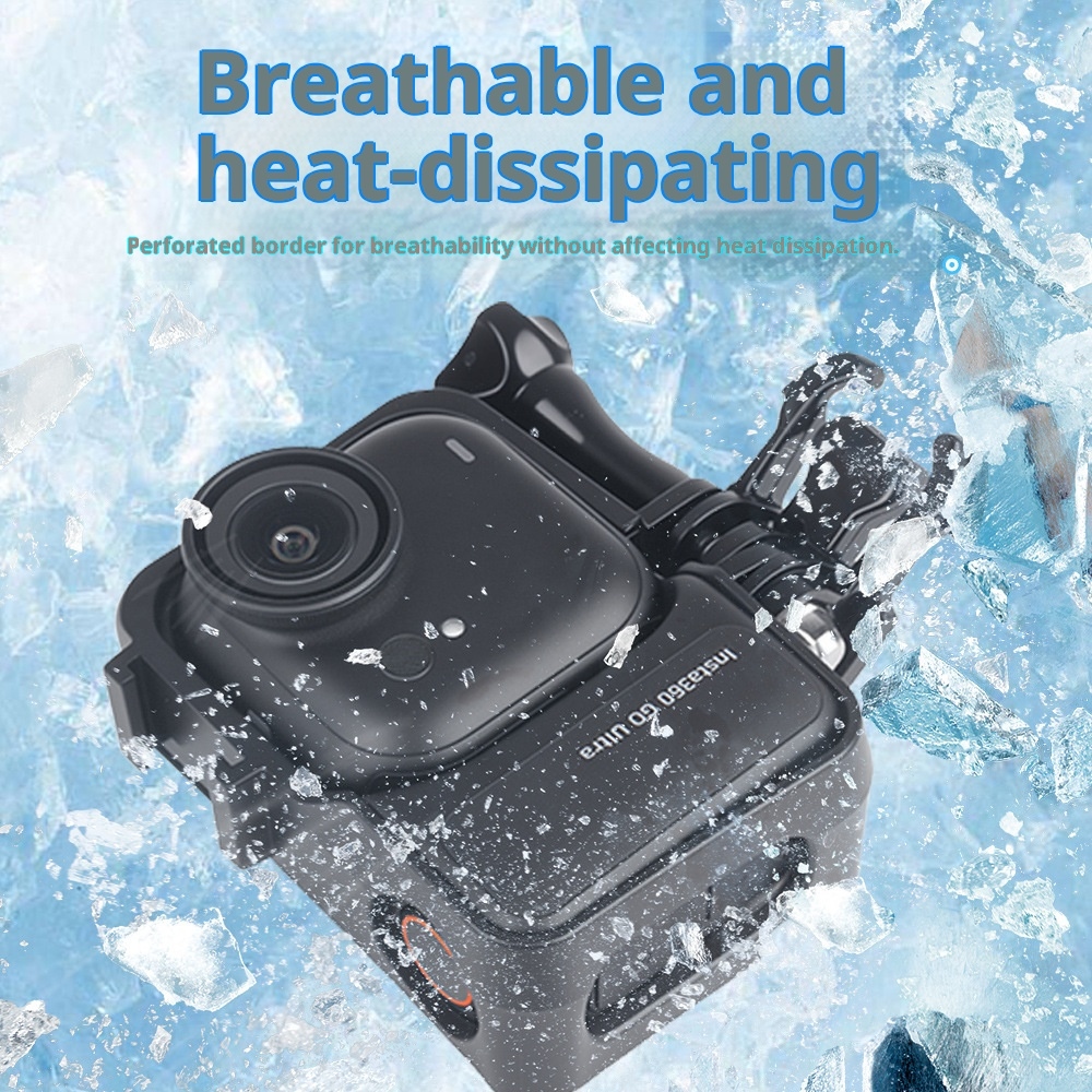 Lehký ochranný rám s rychloupínací základnou pro Insta360 GO Ultra