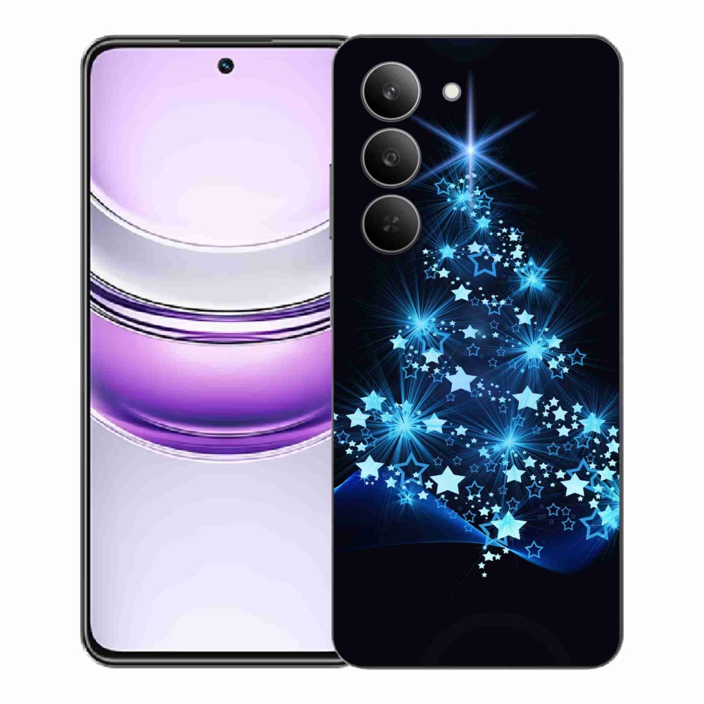 Gelový kryt mmCase na Realme 14x 5G - vánoční stromek