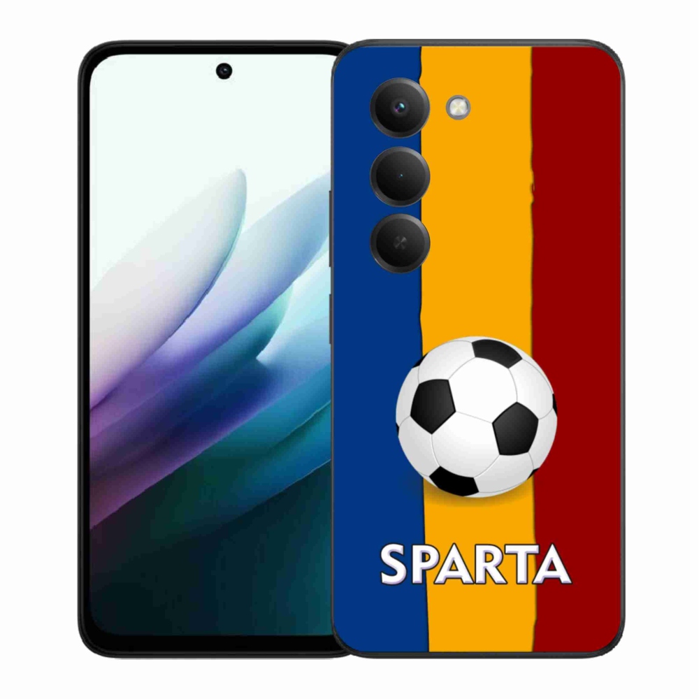 Gelový kryt mmCase na Xiaomi Redmi 15 4G/5G (171mm) - fotbal 1