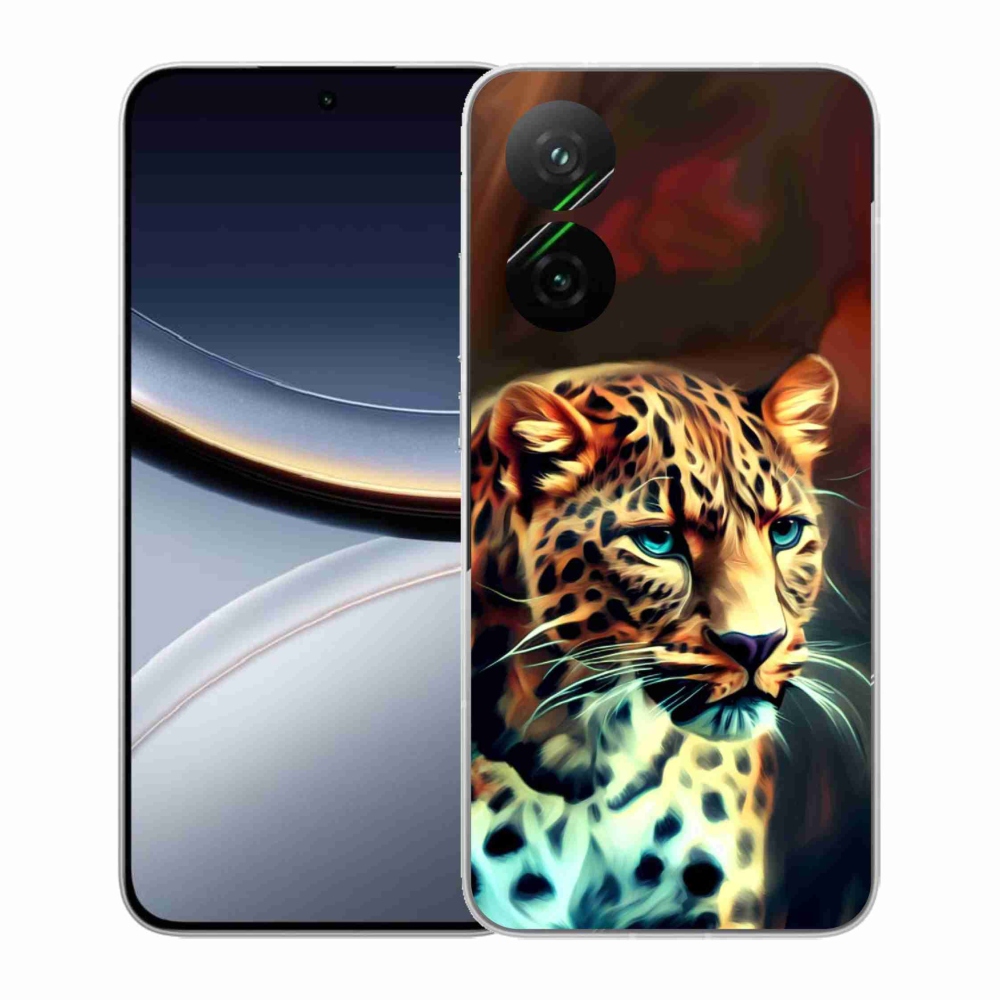 Gelový kryt mmCase na Xiaomi Poco F7 5G - leopard