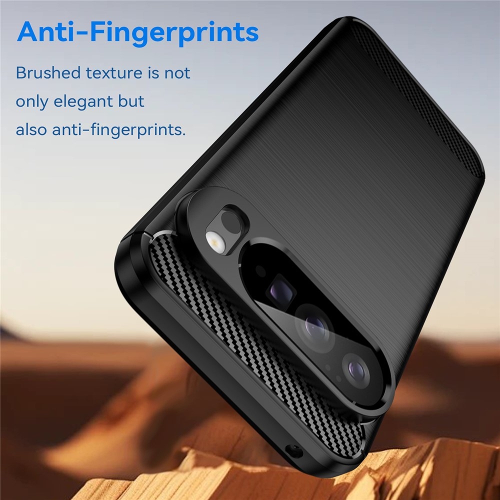 Carbon odolný gelový obal na Google Pixel 10 Pro XL - černý