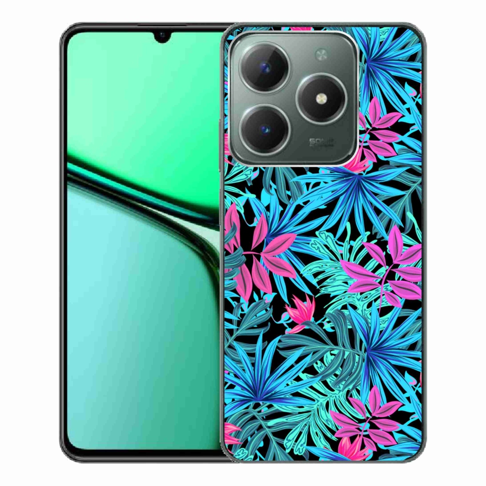 Gelový kryt mmCase na Realme C61 - květiny 3
