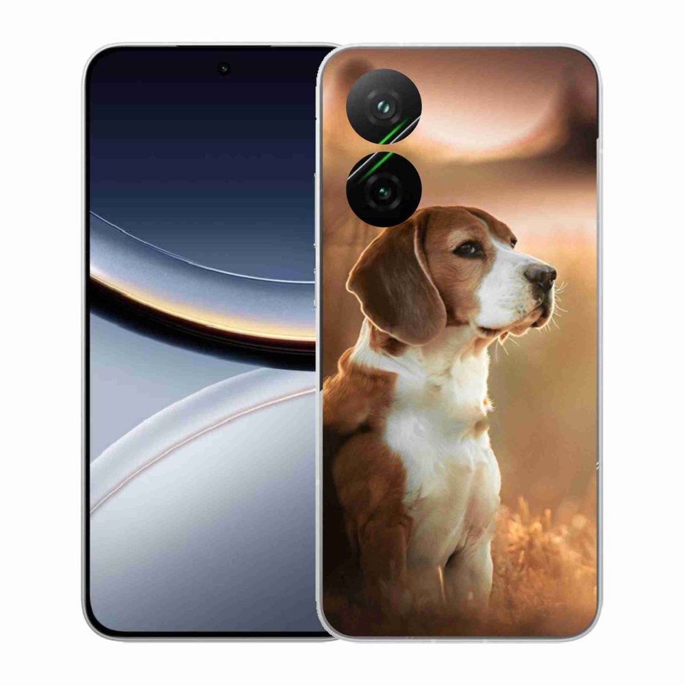 Gelový kryt mmCase na Xiaomi Poco F7 5G - bígl