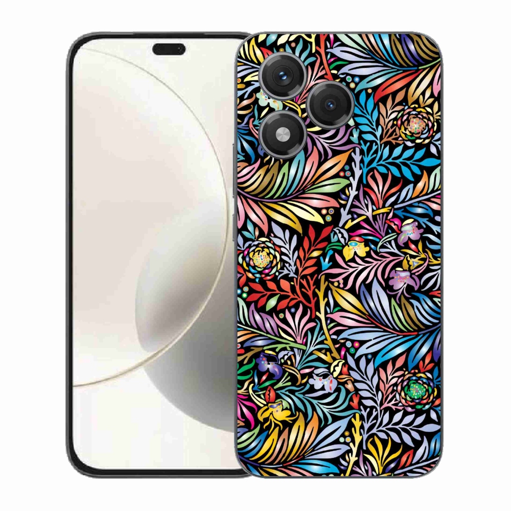 Gelový kryt mmCase na Honor 400 Lite - květiny 5