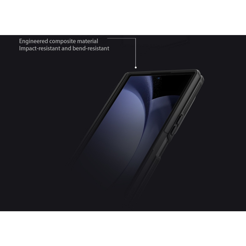 Nillkin CamShield Prop Magnetic (Transparent Lens) Zadní Kryt pro Samsung Galaxy Z Fold 8 Ultra Black