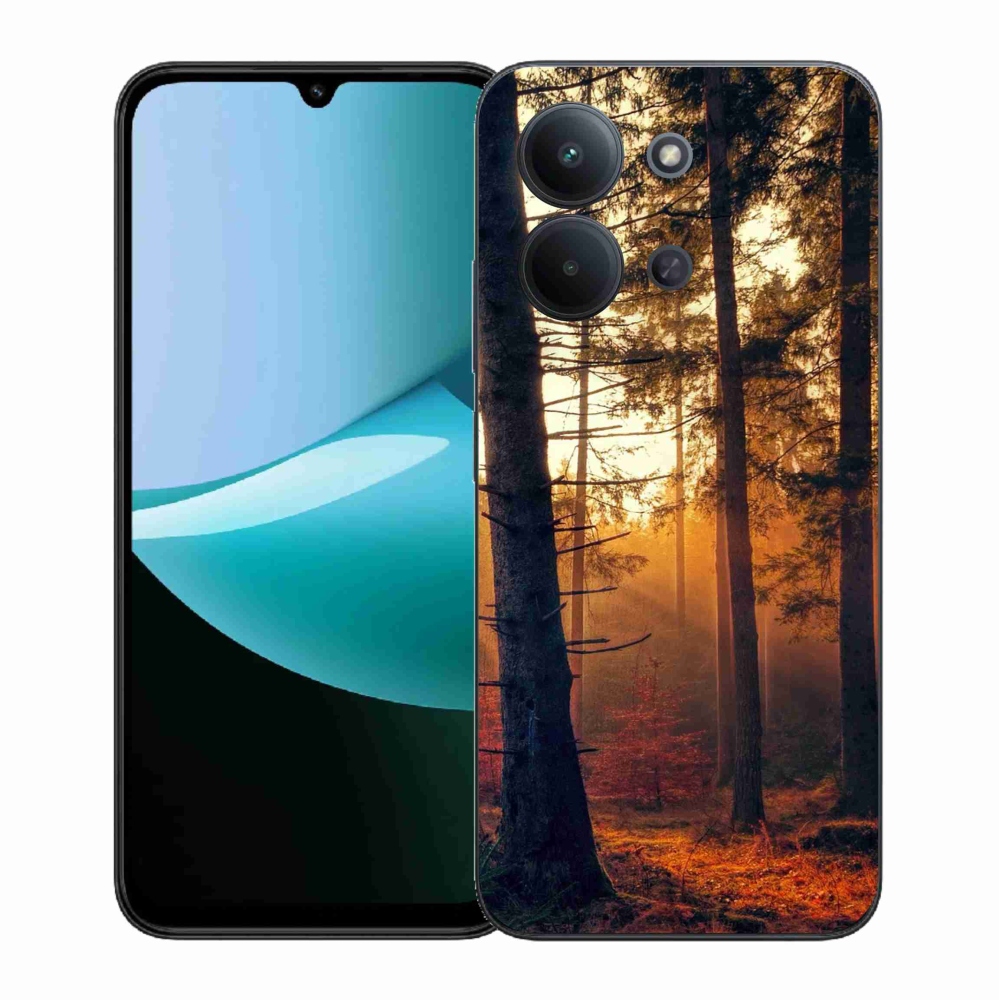 Gelový kryt mmCase na Xiaomi Redmi 15C 4G (171mm)/Poco C85 4G (171mm) - les