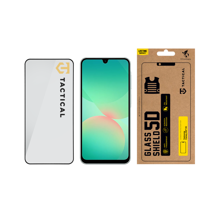 Tactical Glass Shield 5D sklo pro Samsung Galaxy A27 5G Black