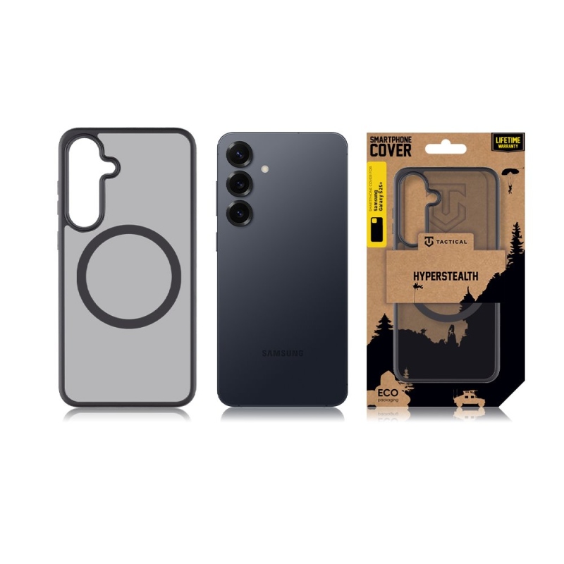Tactical MagForce Hyperstealth Kryt pro Samsung Galaxy S25+ Asphalt