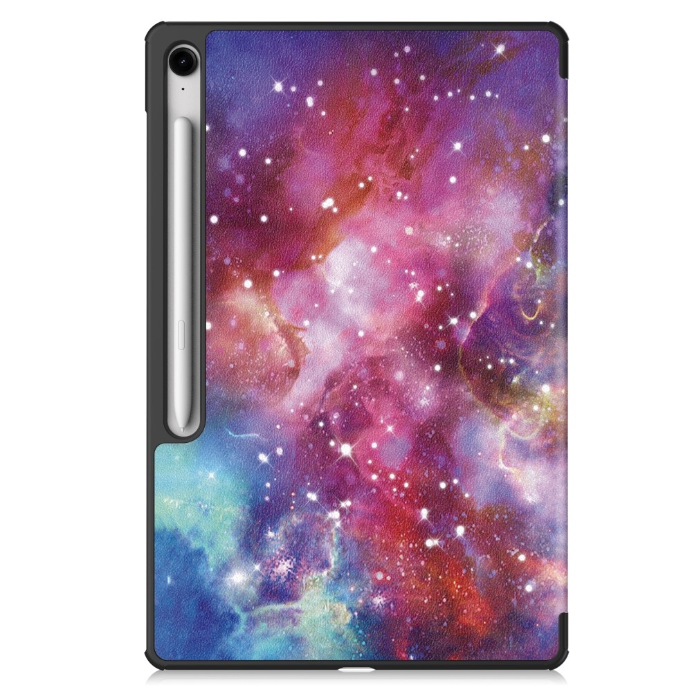 Patte chytré zavírací pouzdro na Samsung Galaxy Tab S10 FE+ - vesmír